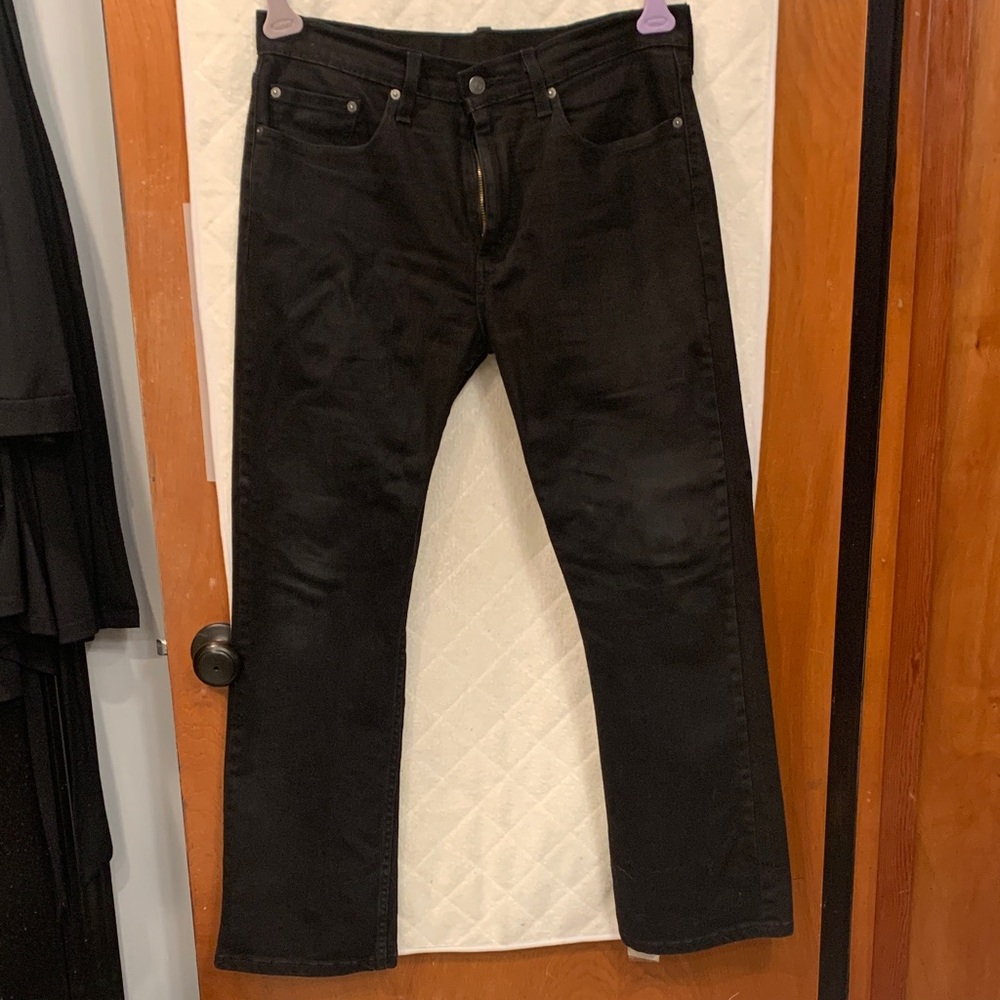 Men's Black Levi Jeans